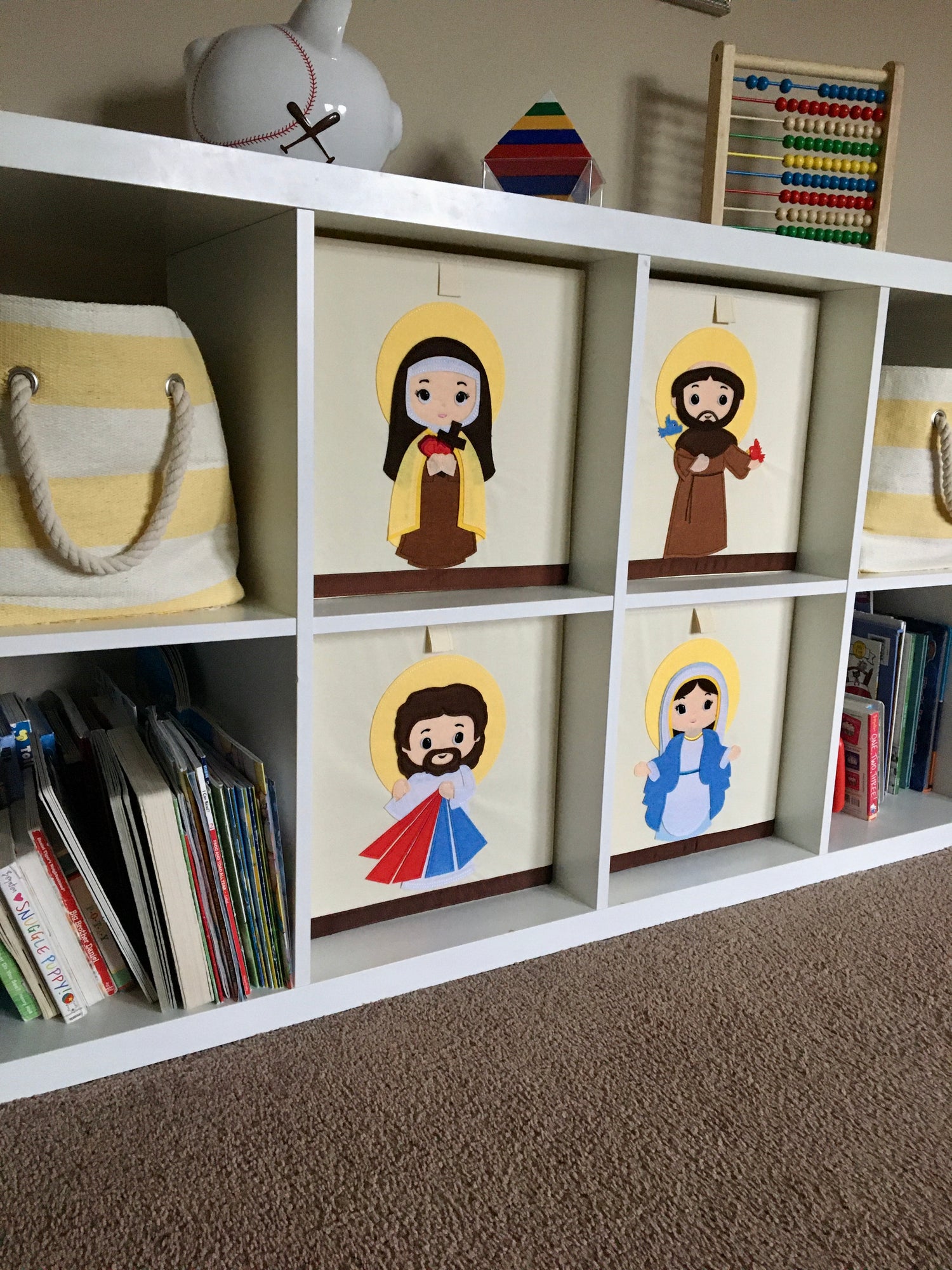 nursery saint storage bins