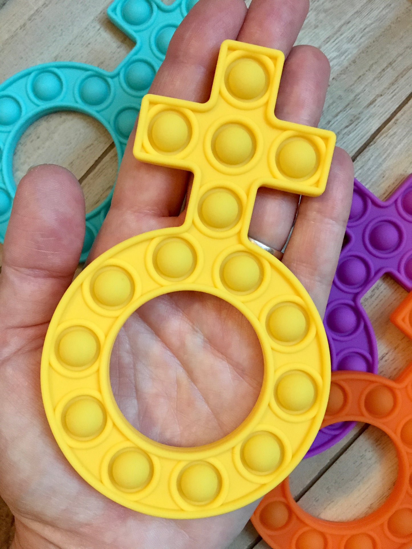 Mini Rosary Pop-It, Children's Rosary, Sensory Rosary, Fidget Rosary