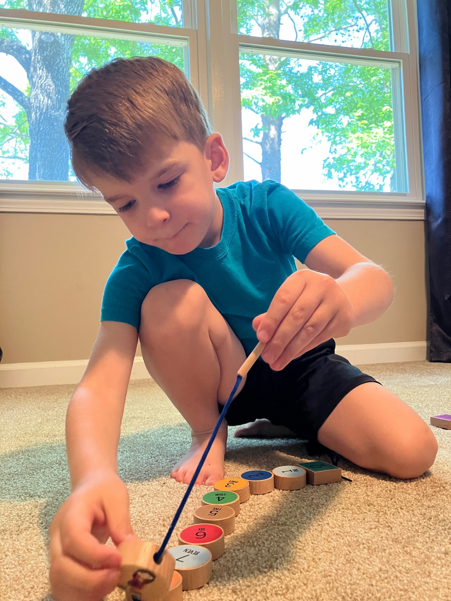 Rosary Bead Lacing Toy, Montessori Rosary, Children's Rosary, Rosary Toy