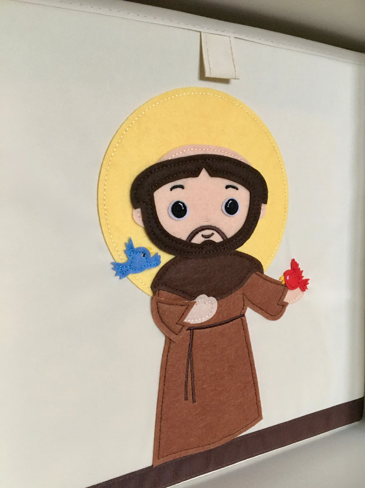 St. Francis of Assisi storage bin
