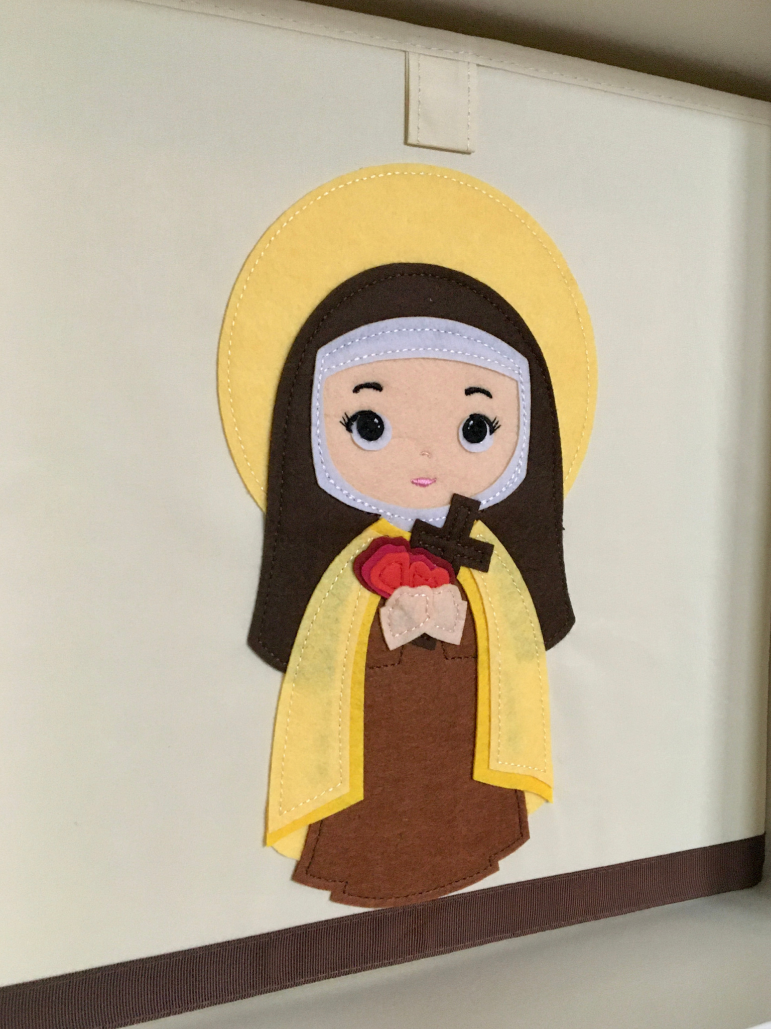 St. Therese of Lisieux storage bin