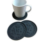 Catholic Coasters, Catholic Silicone Coasters, Set of 4