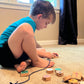 Rosary Bead Lacing Toy, Montessori Rosary, Children's Rosary, Rosary Toy