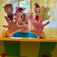 Catholic Felt Finger Puppets, Catholic Toys, Our Lady of Fatima, St. George and the Dragon