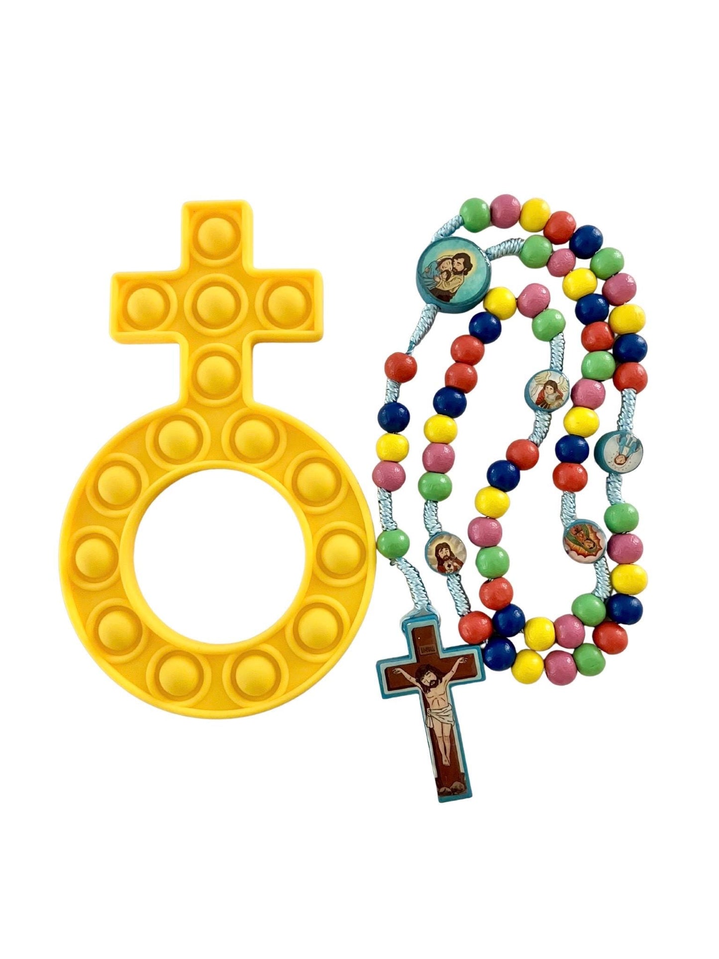 Children’s Rosary, Fidget Rosary, Rosary Pop-it