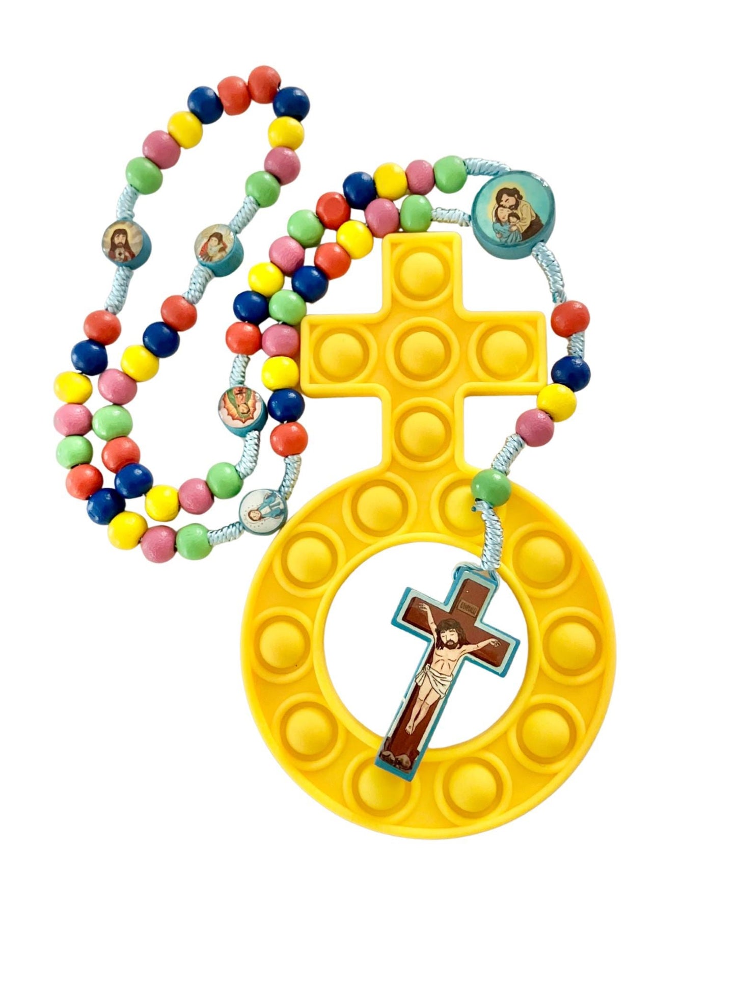 Children’s Rosary, Fidget Rosary, Rosary Pop-it