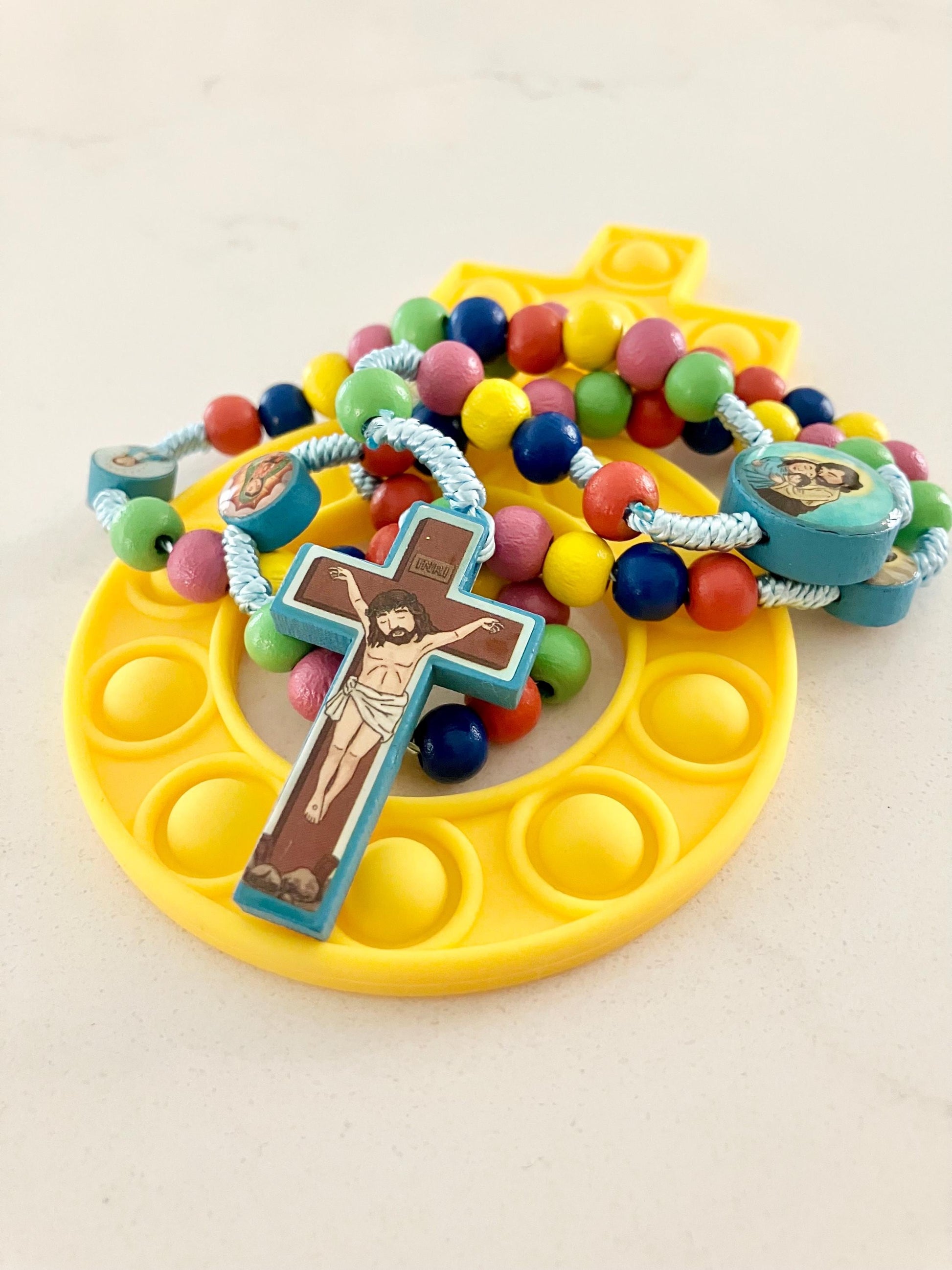 Children’s Rosary, Fidget Rosary, Rosary Pop-it