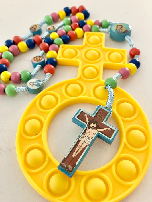 Children’s Rosary, Fidget Rosary, Rosary Pop-it