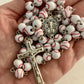 Baseball Rosary and Athlete's Prayer Card, Saint Benedict Rosary