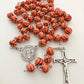 Basketball Rosary and Athlete's Prayer Card, Saint Benedict Rosary