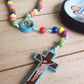 Little Saints Rosary, Children's Colorful Wooden Rosary