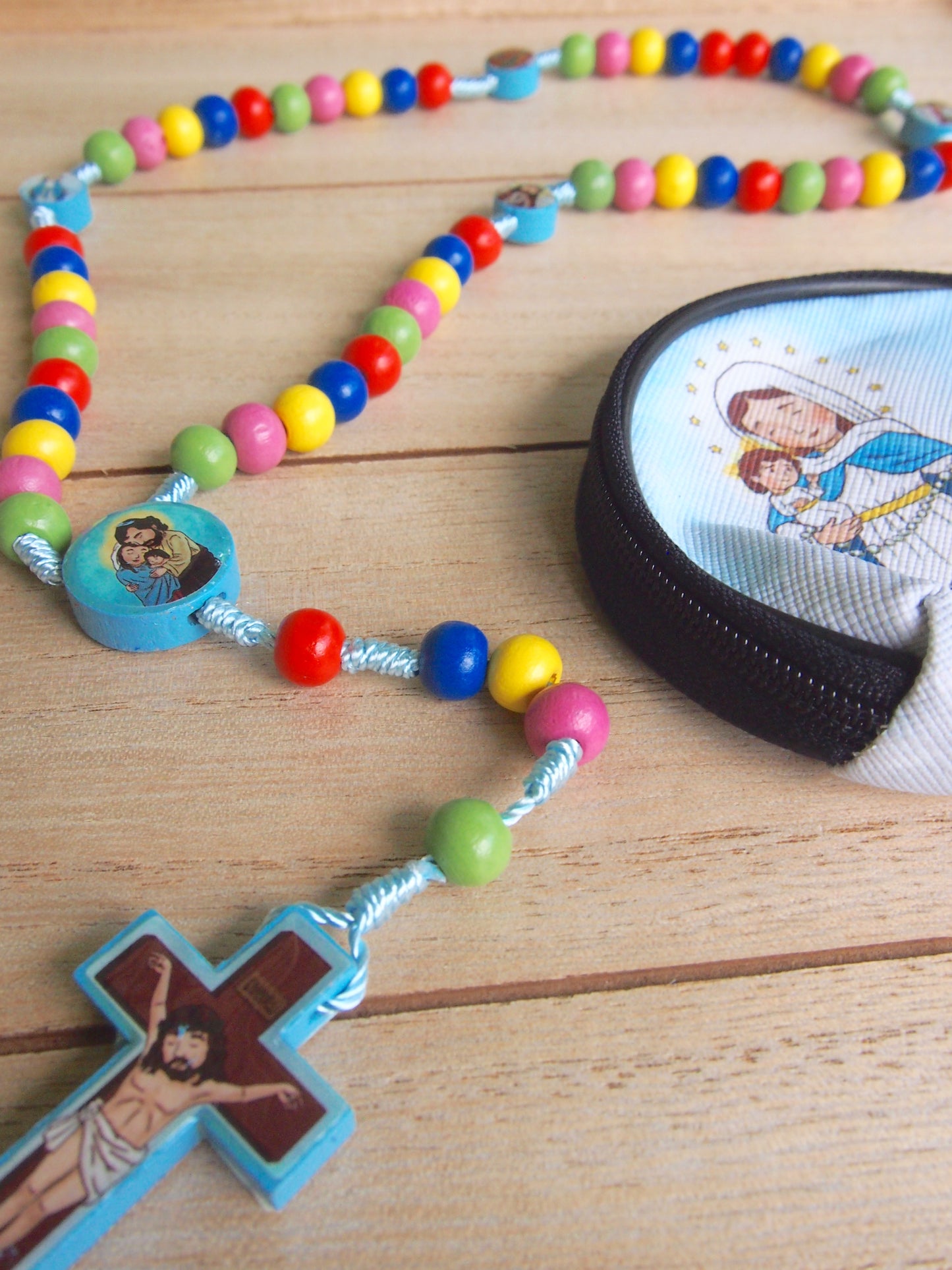 Little Saints Rosary and Our Lady of the Rosary Case